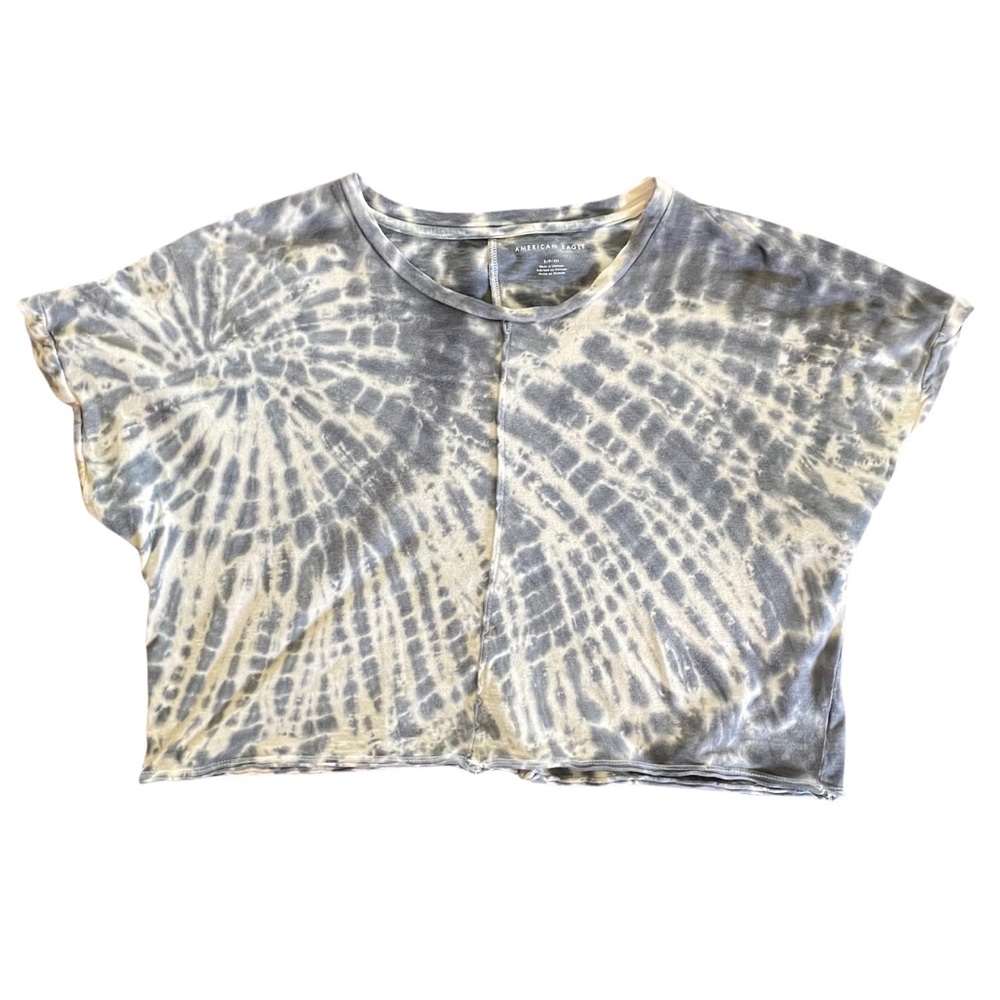 American eagle tie dye crop top